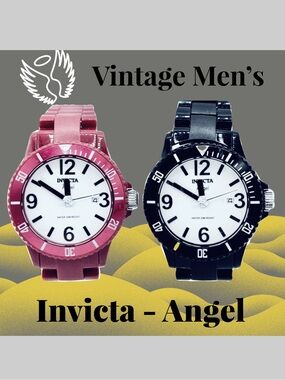 Vintage Untested Invicta - Angel Watches